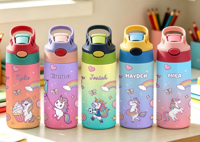 Personalizowany Bidon Termiczny Jednorożec: Magiczny Prezent dla Dzieci