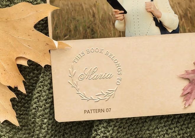 Personalizowany stempel do wytłaczania Ex Libris: wyjątkowy podpis miłośników książek